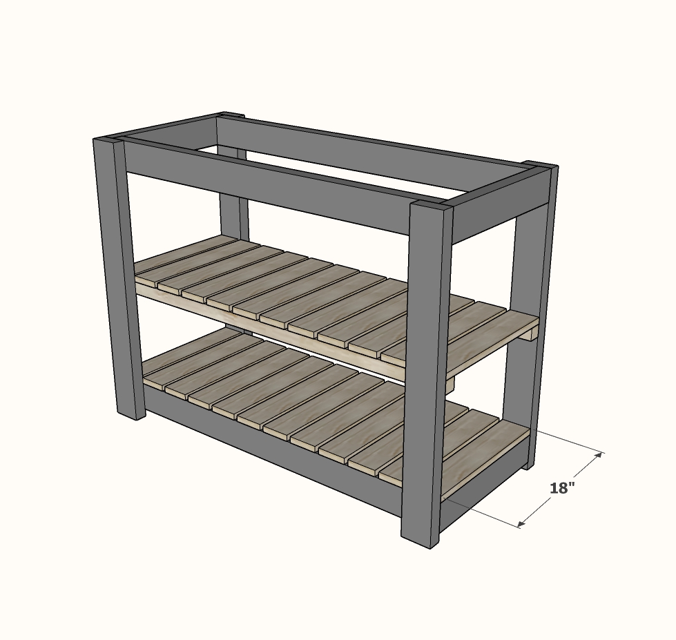 Easy Kitchen Island Plans Ana White 9509